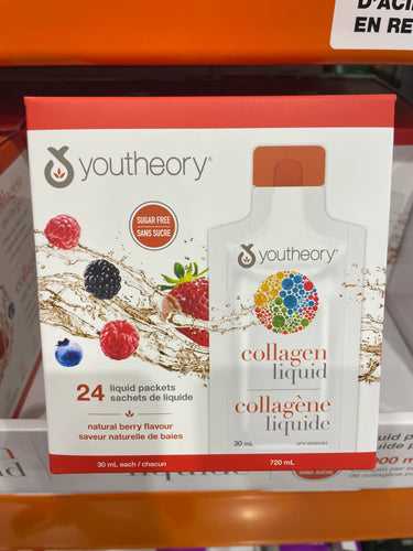 Youtheory Collagen Liquid Packets - 1 x 720 mL